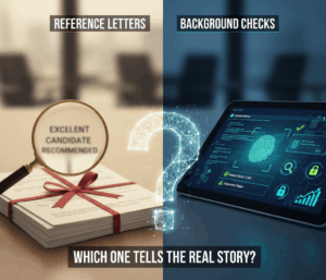 Reference Letters vs. Background Checks